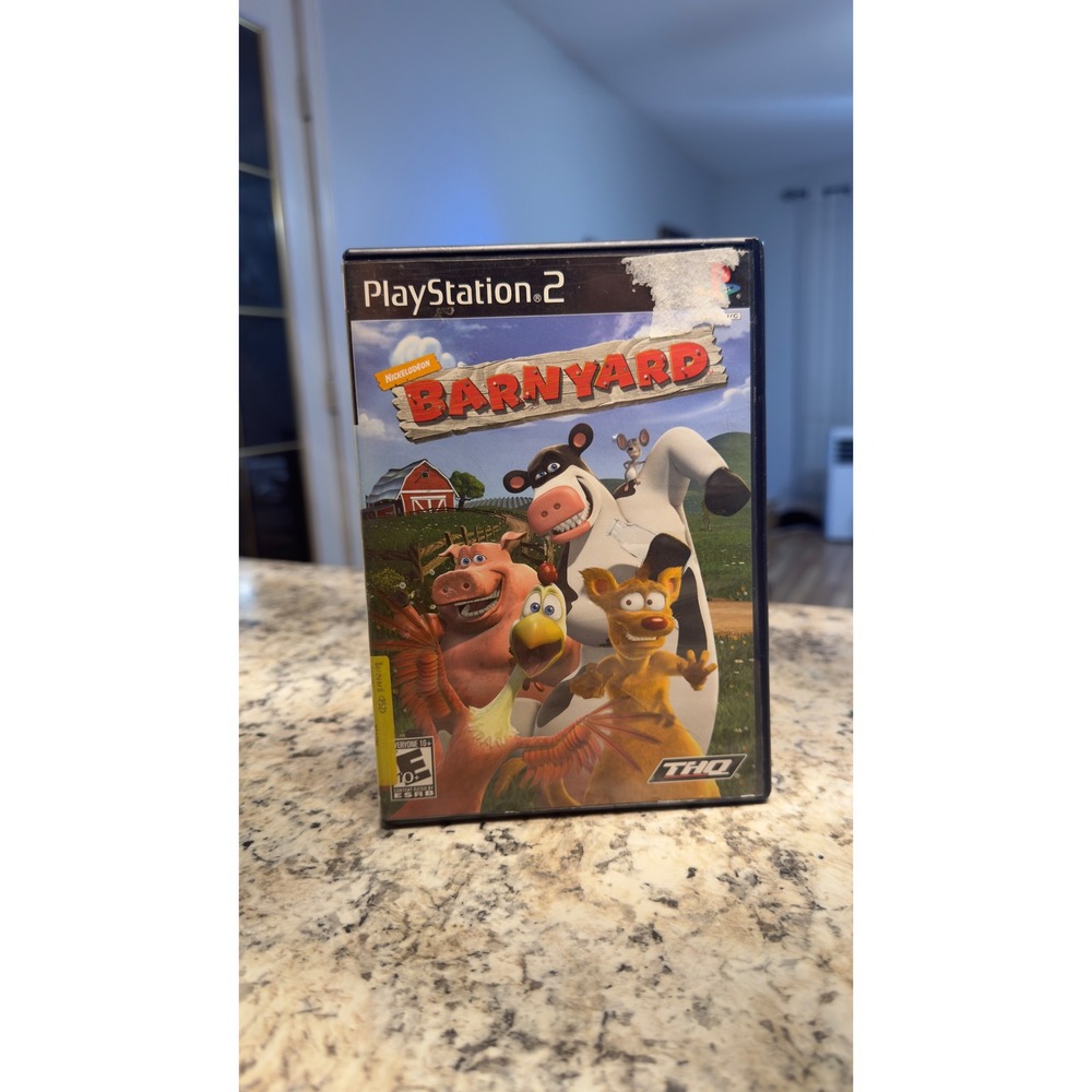 Barnyard Nickelodeon PlayStation 2 PS2 Game THQ Complete with Manual